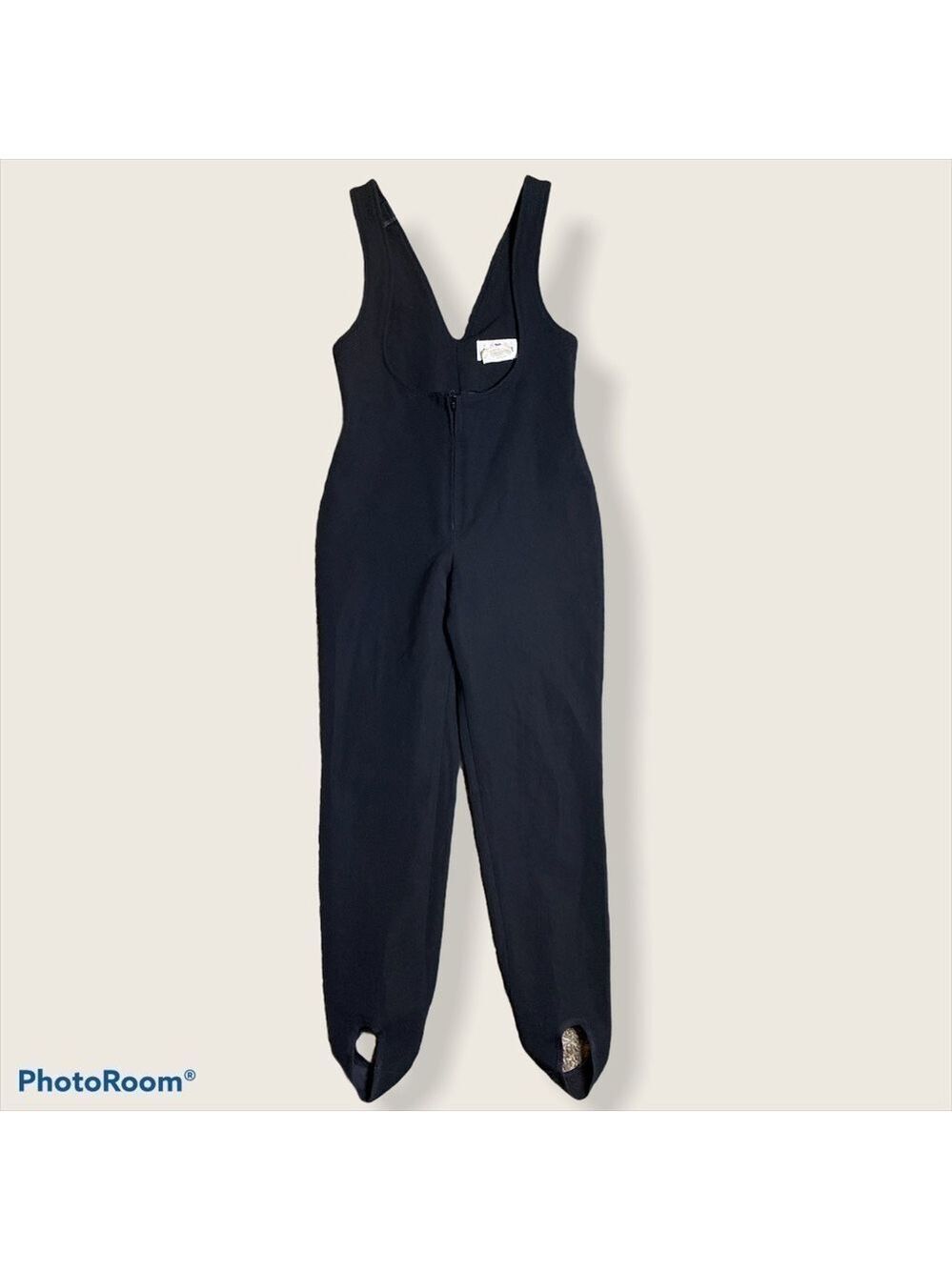 80’s Vintage Obermeyer one piece stirrup snowsuit